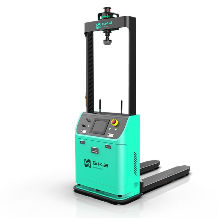 1500kg forklift amr robot(Right side view)